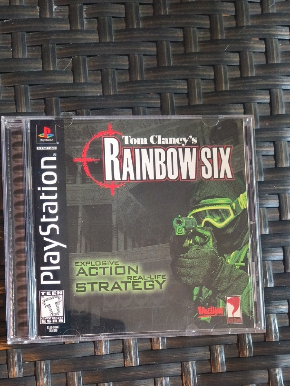 Tom Clancy's Rainbow Six - Sony PlayStation 1 - 1999 PS1 - Authentic CIB